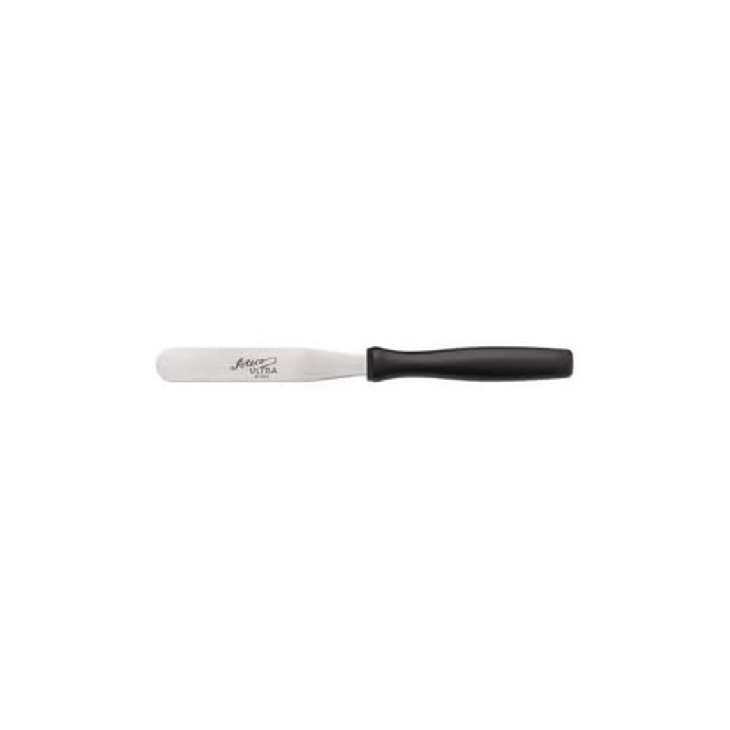 Ateco Ultra Straight Spatula With Stainless Steel Blade, 4-1/4", Silver