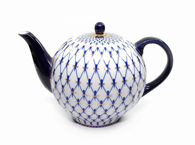 London Pottery Farmhouse teapot 1500ml cobalt blue, London Pottery  Farmhouse teapot 1500ml cobalt blue