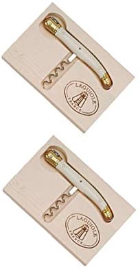 (D) Corkscrew with Ivory Handle in a Box Laguiole Hand Made French Vintage (2)