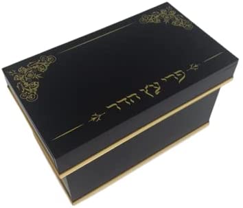 (D) Judaica Lucite Acrylic Esrog Box, Decorative Home Box 7"x 3.8"
