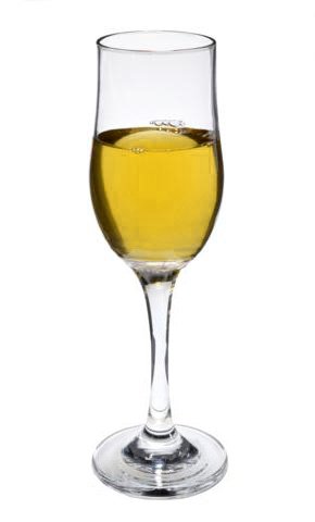 SET of 4-pc Luminarc 'Bloom' 7 Oz Classic Flute Champagne, Glasses on a stem