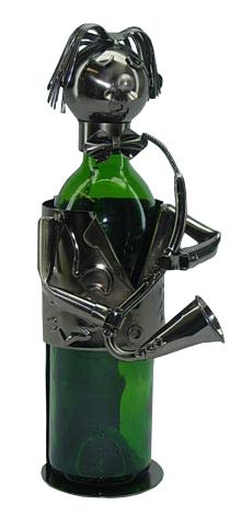 (D) Wine Bottle Holder, Sax Player, Bar Counter Decoration