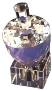 (D) Pineapple Crystal Dreidel Jewish Hanuka Centerpiece Gadget