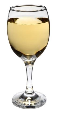 SET of 4pc Luminarc 'Romantic' 9oz Crystal-Clear Bordeaux Glasses, Wine Goblets