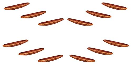 (D) Wood Bowl Serving Platter Boat Dish Laguiole Berard Hand Made French (12 PC)