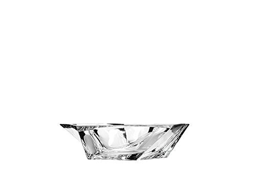 Bohemia Collection Decorative Crystal Fruit Bowl Ocean 13-in, Centerpiece Bud