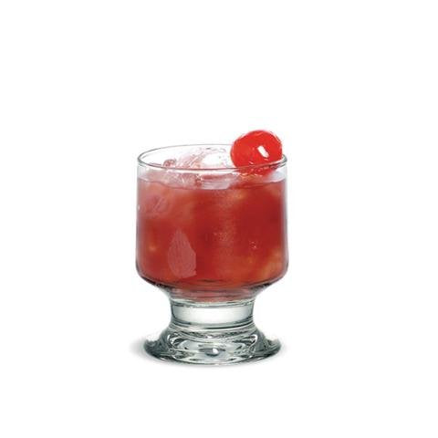 SET of 4-pc Luminarc 'Lexington' 5oz Crystal-Clear Wine Goblets, Whiskey Glasses