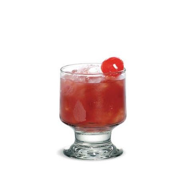 SET of 4-pc Luminarc 'Lexington' 5oz Crystal-Clear Wine Goblets, Whiskey Glasses