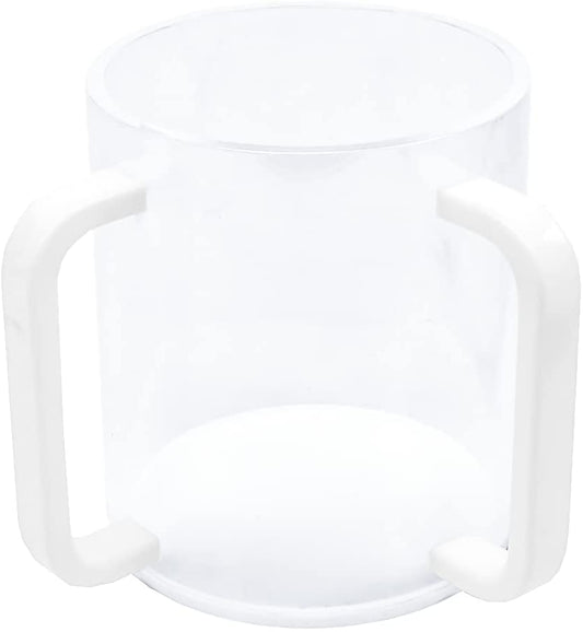 (D) Judaica Acrylic Wash Cup with 2 Handles