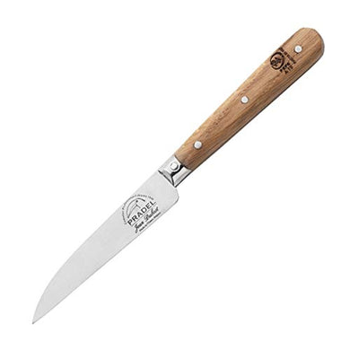 (D) Laguiole French Stainless Steel Hand Made Pradel 1920 Paring Knife, Vintage (Beige)