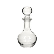 Neman Glassworks, 8 Oz Vintage Russian Liquor Decanter, Vodka Carafe Glassware