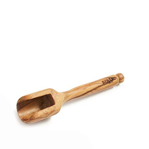 (D) Berard French Mini Salt Shovel with Long Handle, Vintage Hand Made