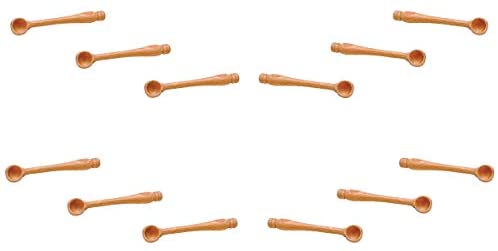 (D) Wooden Spoons for Cooking Mustard Olive Cooking Set Berard Utensils (12 PC)
