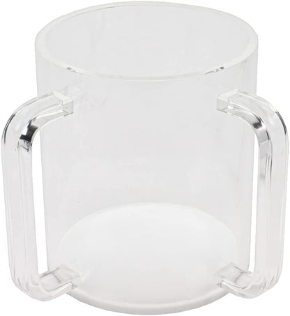 (D) Judaica Acrylic Wash Cup with 2 Handles
