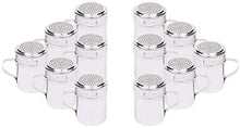 Salt and Pepper Shakers 10 Oz with Handle, Modern Style Kitchen Utensil (12 PC)