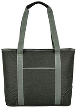 (D) Extra Large Insulated Cooler Tote, Picnic Backpack Gray Charcoal