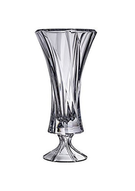 Decorative Crystal Flower Vase on a Stem 