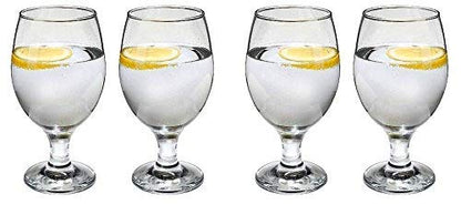 SET of 4pc Luminarc Delightful 14 Oz Crystal-Clear Highball Water, Soda Glasses