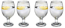 SET of 4pc Luminarc Delightful 14 Oz Crystal-Clear Highball Water, Soda Glasses
