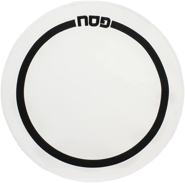 (D) Judaica Classic Design White Embroidered Matzah Cover For Passover (Black)