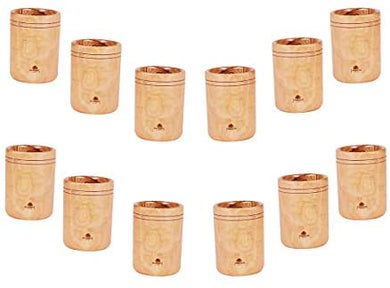 (D) Utensil Crock - Holder for Countertop Olive Wood Organizer Laguiole (12 PC)