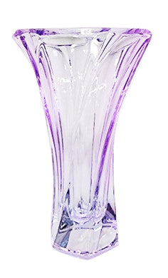 Decorative Crystal Flower Purple Vase 