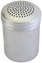 Salt or Pepper Shakers 10 Oz Aluminum, Modern Style Kitchen Utensil (12 PC)