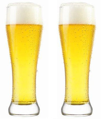 SET of 1 or 2pc Luminarc Berlin 18,5oz Crystal-Clear Beer Cocktails Glasses (2)