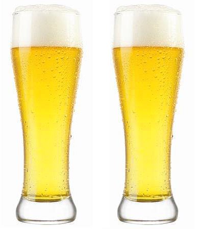 SET of 1 or 2pc Luminarc Berlin 18,5oz Crystal-Clear Beer Cocktails Glasses (2)