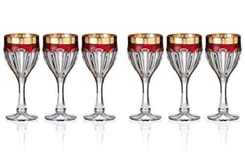 Old Fashioned "Safari" 6-Pc Glasses Set for Whiskey/Scotch, Lead Free