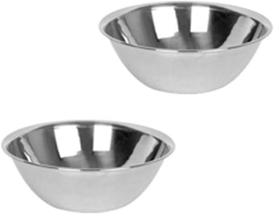Stainless Steel Mixing Bowl 1 1/2 Qt, Metal Bowl for Cooking, Bakeware (2 PC)