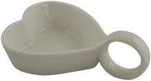 (D) White Party Food Server, Display Set 6 Bowl for Snacks on a Wooden Board