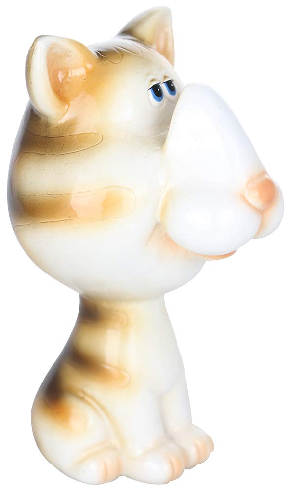 (D) Eyeglass Holder Stand, Red Cat 4.5 Inches, Gift for Cats Lovers