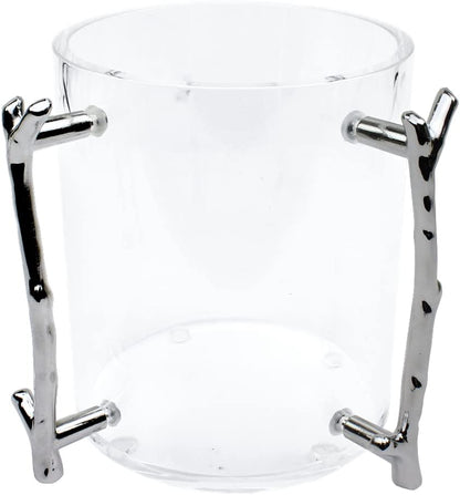 (D) Judaica Lucite Wash Cup Jewish Branch 2 Handles