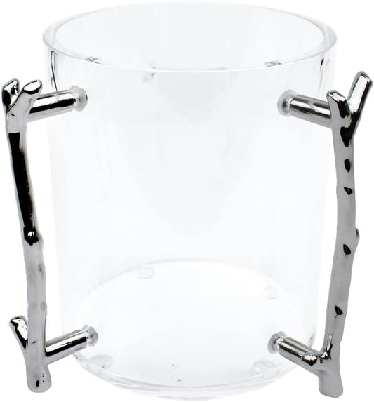 (D) Judaica Lucite Wash Cup Jewish Branch 2 Handles