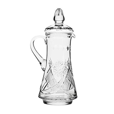 Neman Glassworks, 50Oz Wine Carafe, Russian Crystal Beverage Pitcher, Glassware