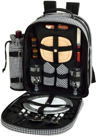 4 person picnic backpack best sale