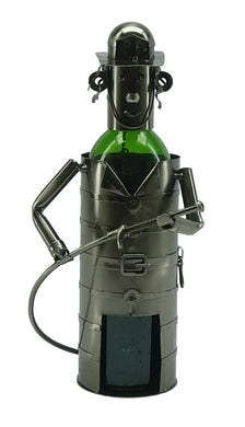 (D) Wine Bottle Holder, Fireman, Bar Counter Decoration