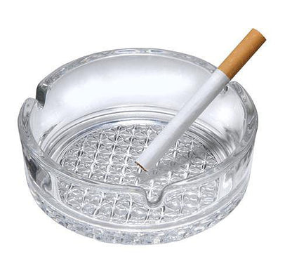 7-in Classic Cigarette or Cigare Ashtray Diamond bottom