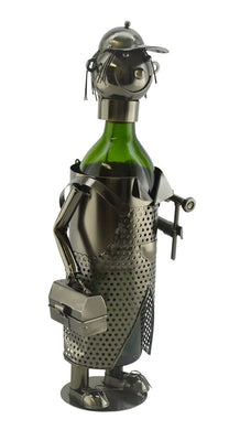 (D) Wine Bottle Holder, Handyman, Bar Counter Decoration, Housewarming Gift