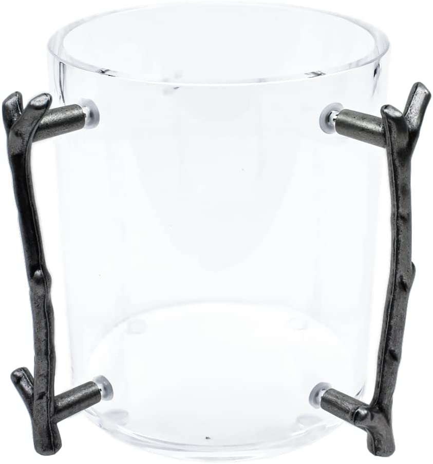 (D) Judaica Lucite Wash Cup Jewish Branch 2 Handles