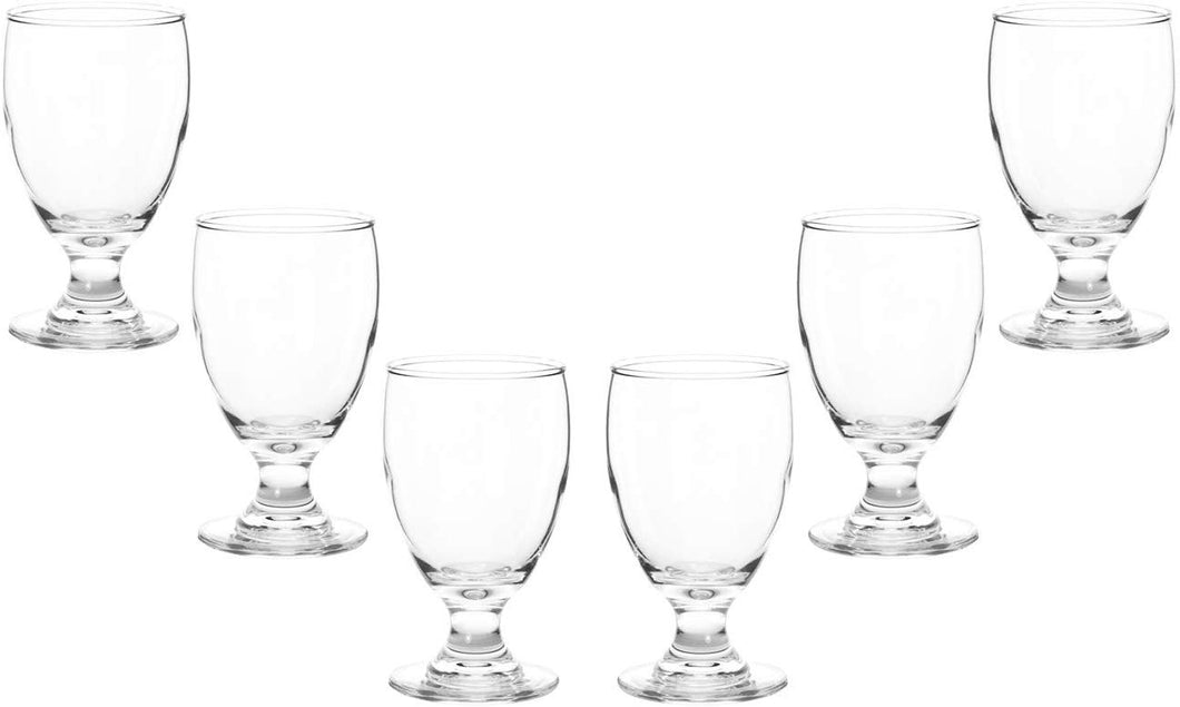 Provenza Multi-Purpose Glasses 10.5 Oz, Modern Water Goblets Set of (4)