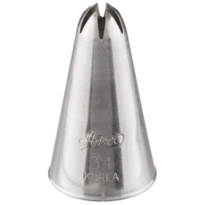 Closed Star Tip #34 by Ateco