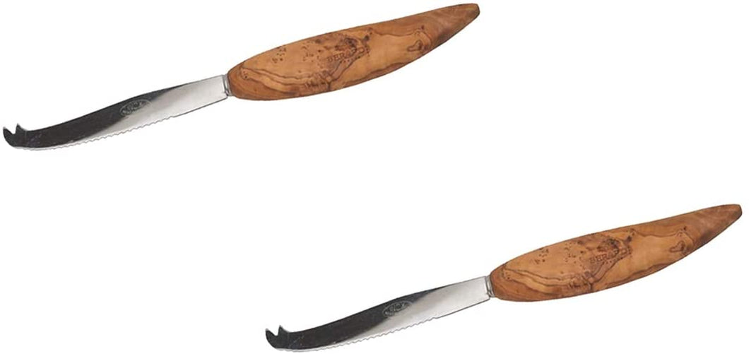 (D) Cheese Knife Set, Charcuterie Set Vintage Cooking Utensil Berard (2 PC)