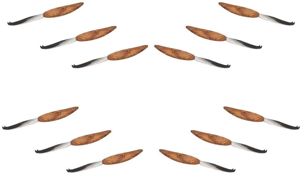 (D) Cheese Knife Set, Charcuterie Set Vintage Cooking Utensil Berard (12 PC)