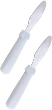 Sandwich Hand Made Knife, with White Plastic Handle Butter Spreader (2 PC)