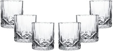(D) Judaica Set of 6 Crystal Tumblers DOF Glassware 11.2 Oz