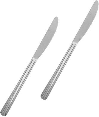 Domi Stainless Steel Heavy Weight Polished Dinner Knife (2 PC)