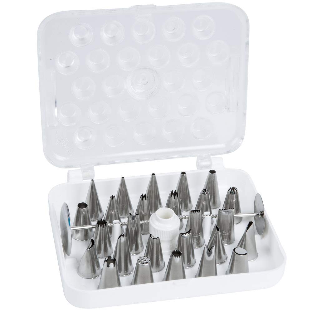 Ateco 782 Piping 29-Piece Cake Decorating Set for Pastry, Bakeware (2)