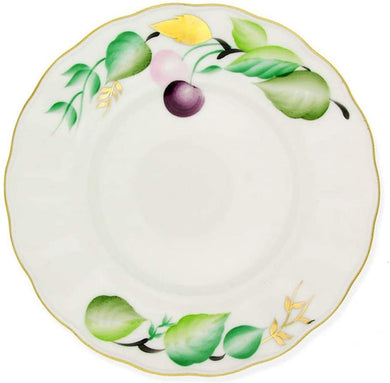 (D) Royalty Porcelain Lomonosov Cherry Desert Plate 6 inch